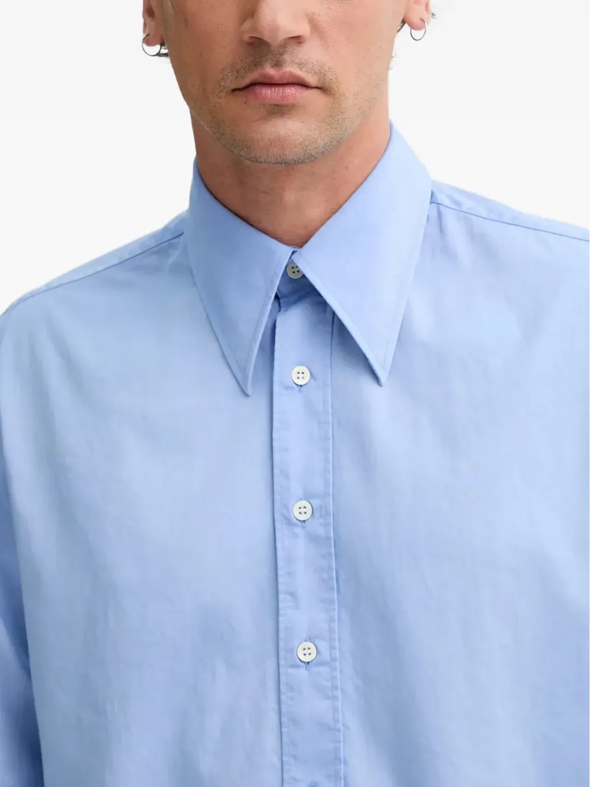 BLUEMARBLE button-cuff shirt - 画像3