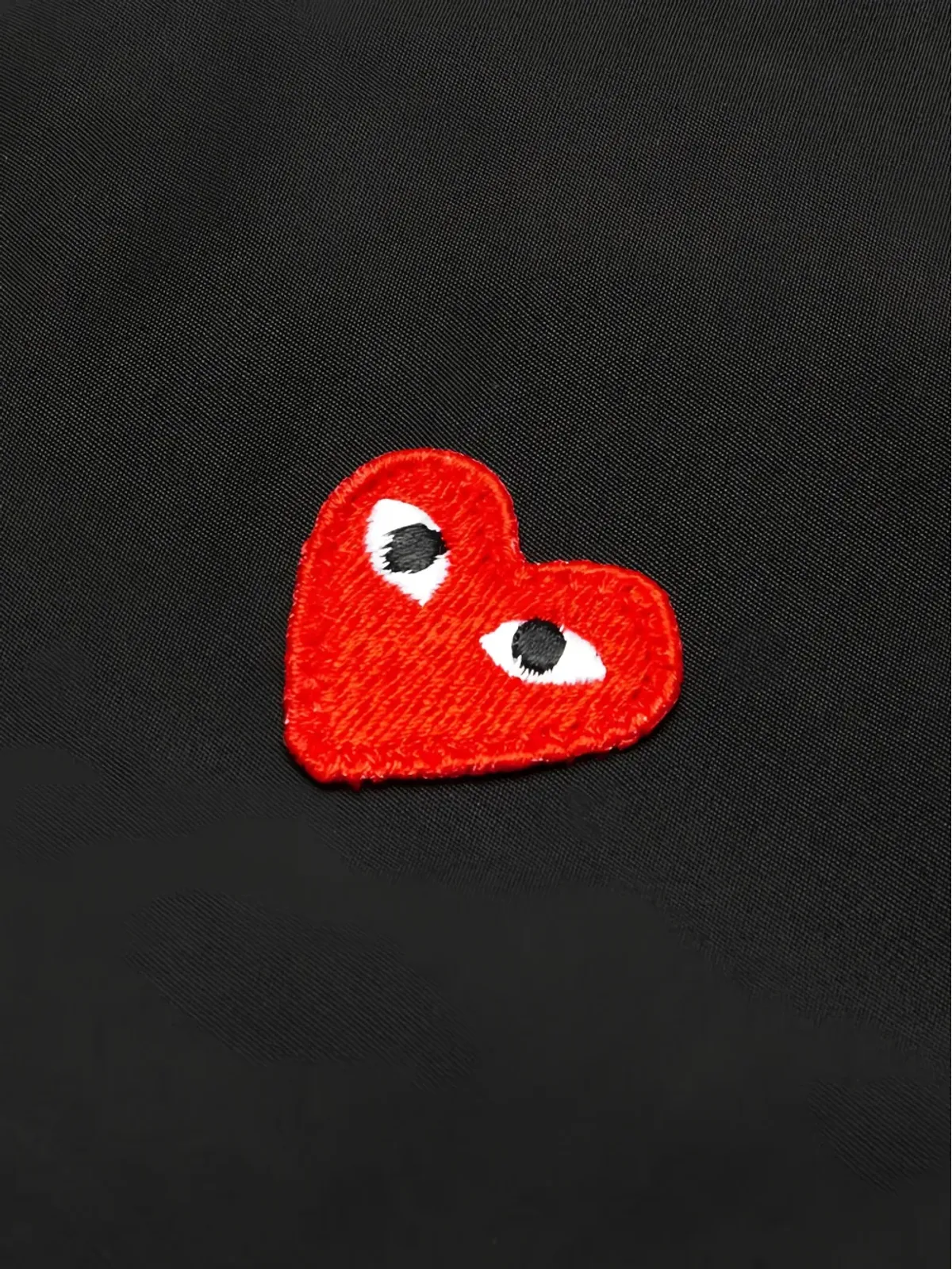 Comme Des Garçons Play Kids ハート刺繍ボタンアップシャツ - 画像4