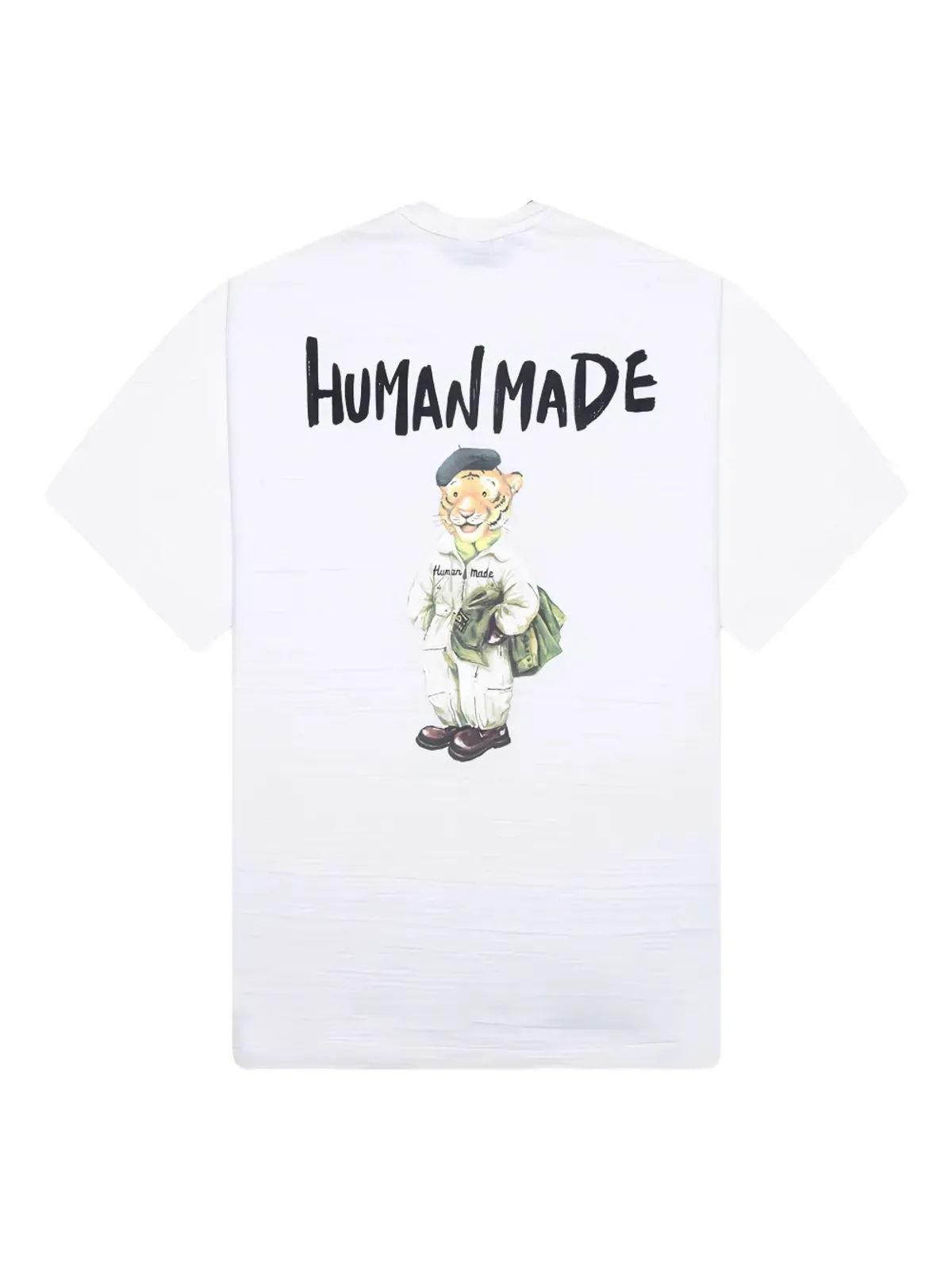 Human Made グラフィックプリント コットンTシャツ（ホワイト） - 画像3