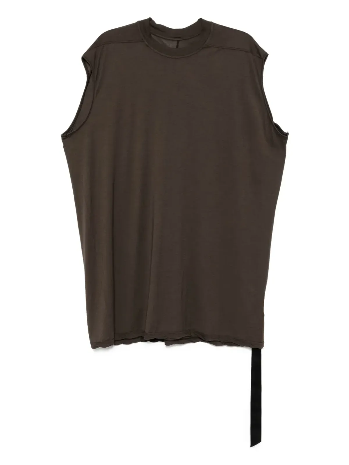 Rick Owens DRKSHDW ノースリーブTシャツ（ダークブラウン） - 画像1