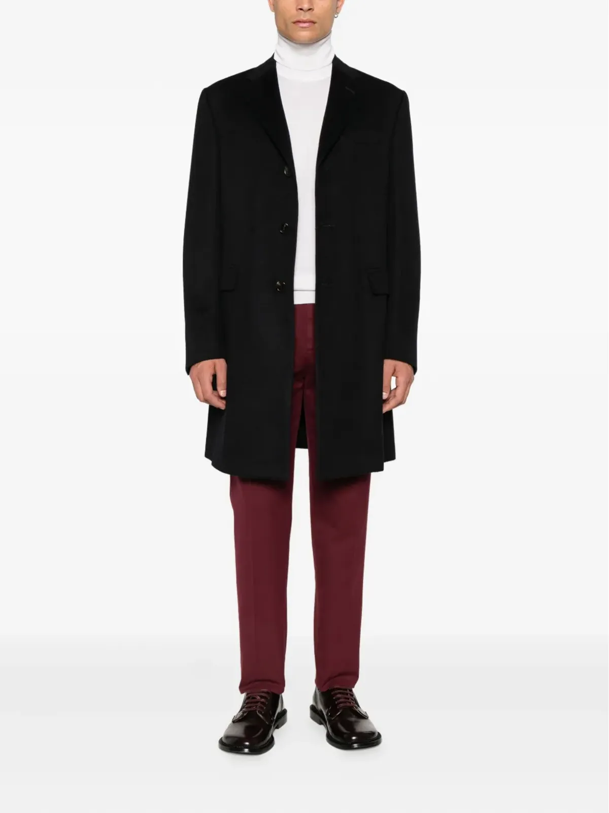 Zegna タートルネック長袖セーター - 画像2