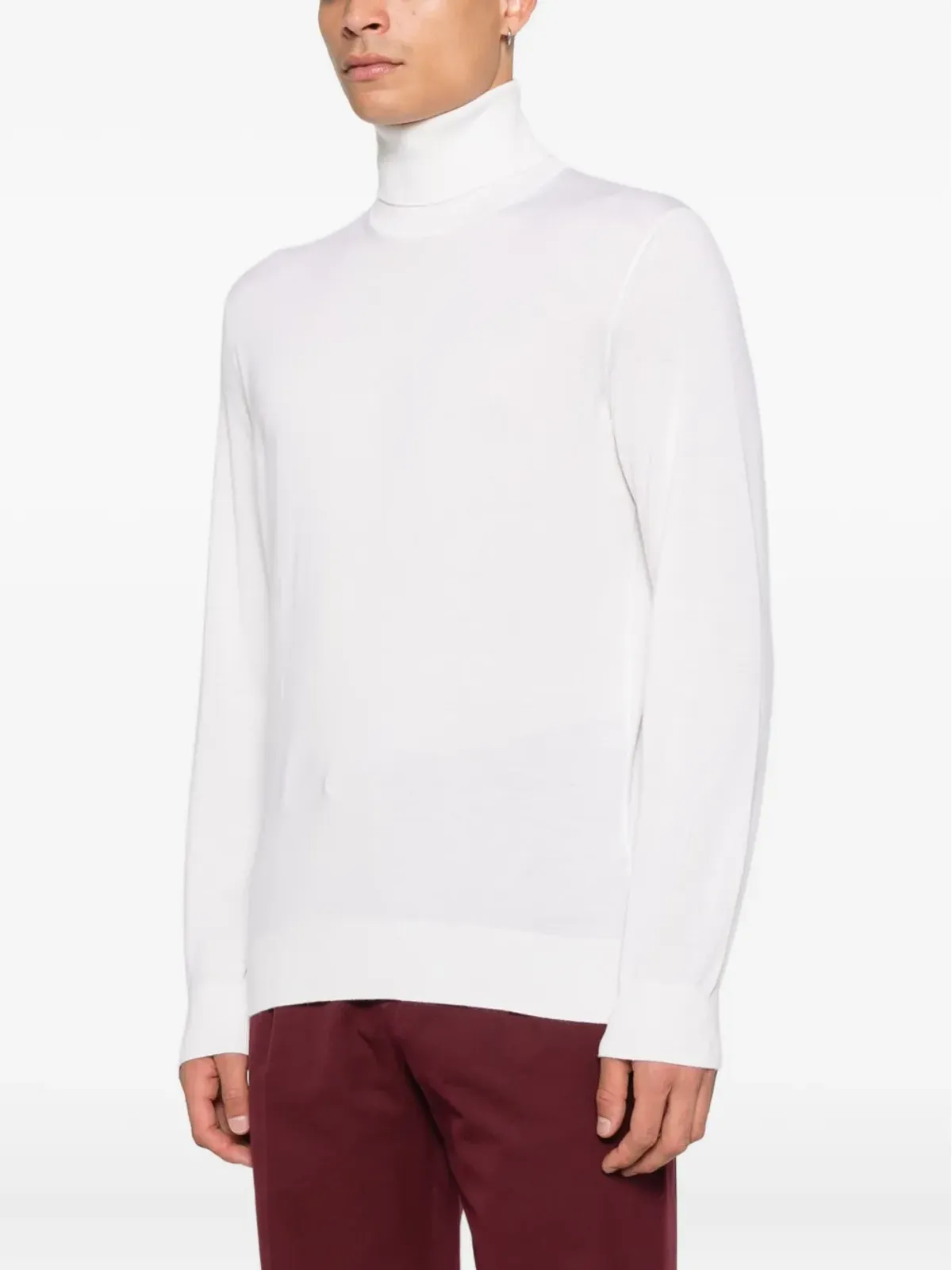 Zegna タートルネック長袖セーター - 画像3