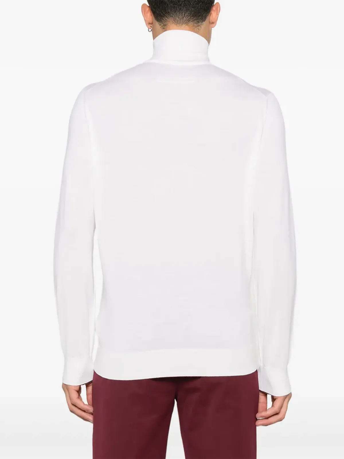 Zegna タートルネック長袖セーター - 画像4