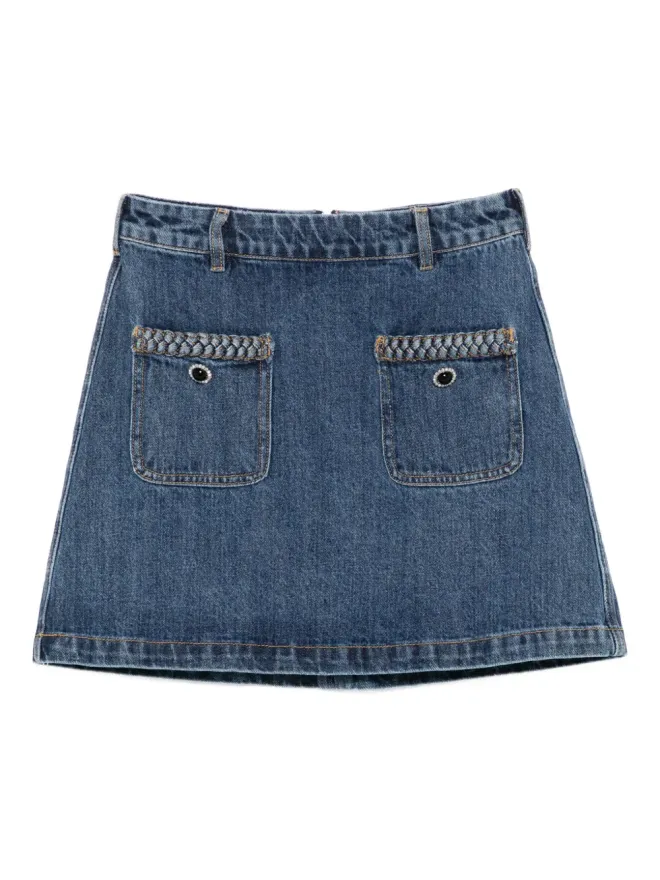 self-portrait Self-Portrait デニムミニスカートの商品画像