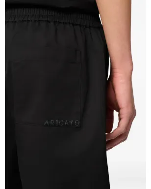 Axel Arigato Nova elastic-waist cotton shorts - サムネイル5