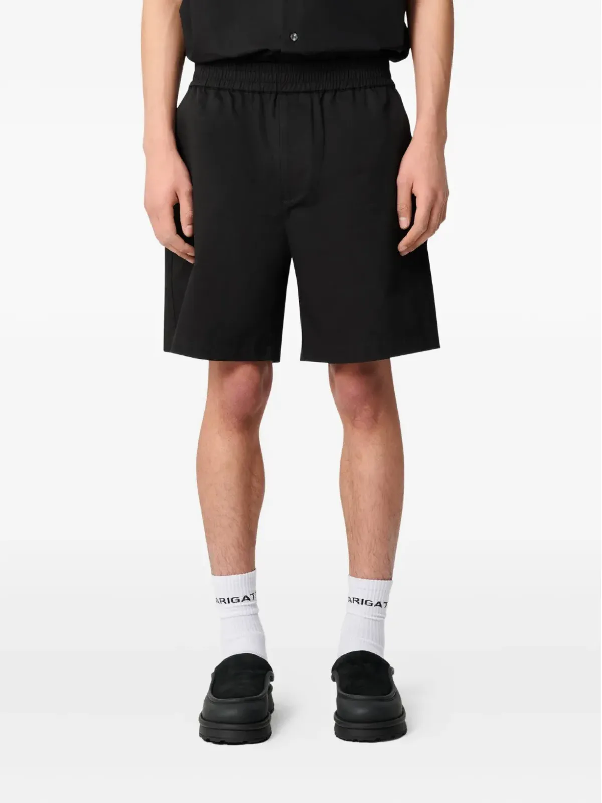 Axel Arigato Nova elastic-waist cotton shorts - 画像3