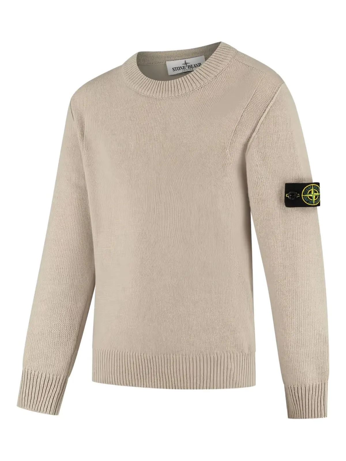 Stone Island Junior ロゴパッチ クルーネック セーター - 画像2