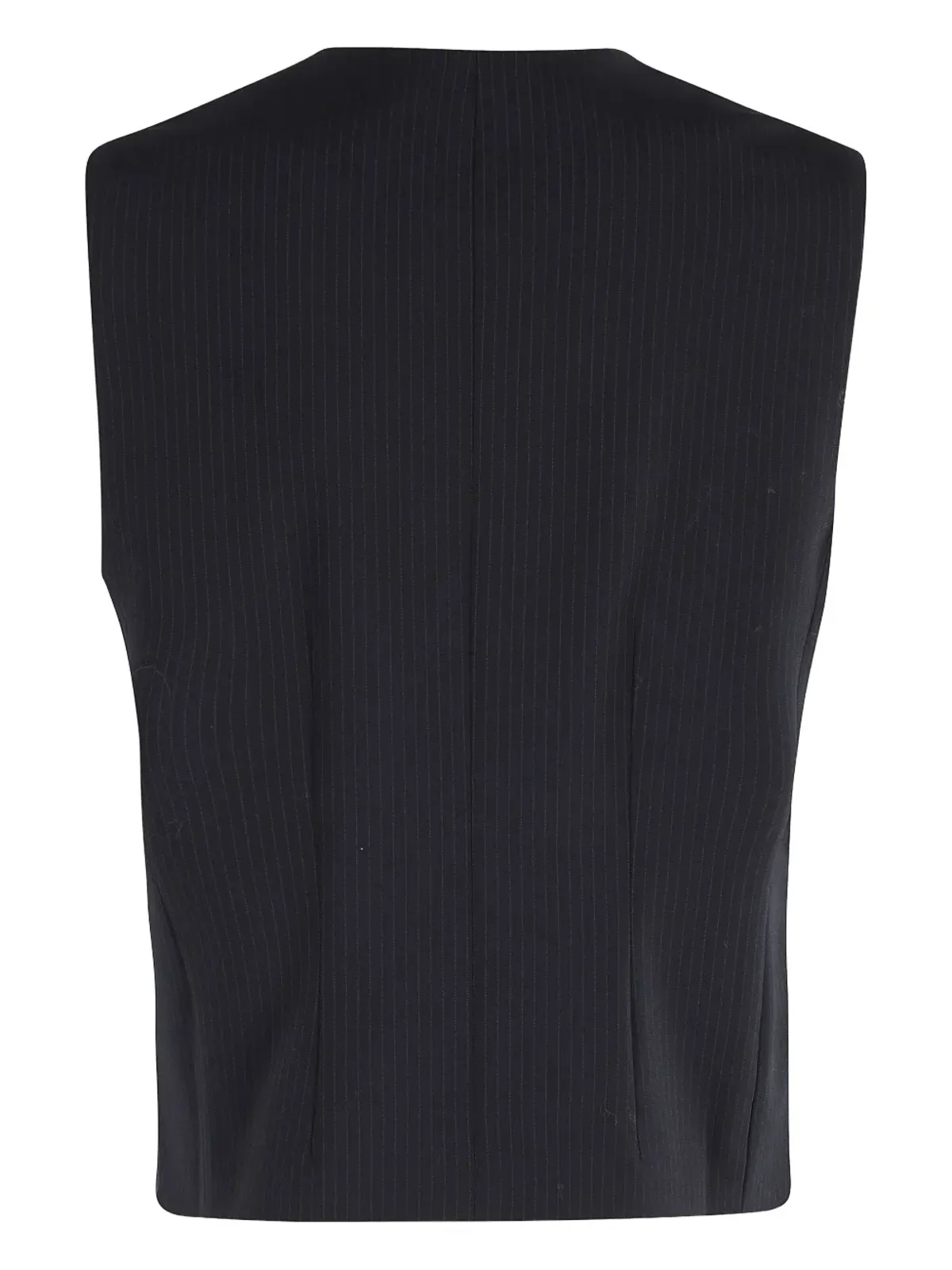 HERSKIND ピンストライプ ノースリーブ ウエストコート - 画像2