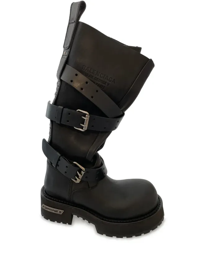Balenciaga Balenciaga Venom ベルト付きニーハイブーツの商品画像