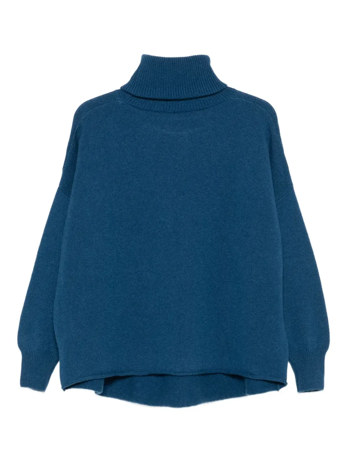 Incentive! Cashmere タートルネック カシミヤセーター - ブルー - 画像2