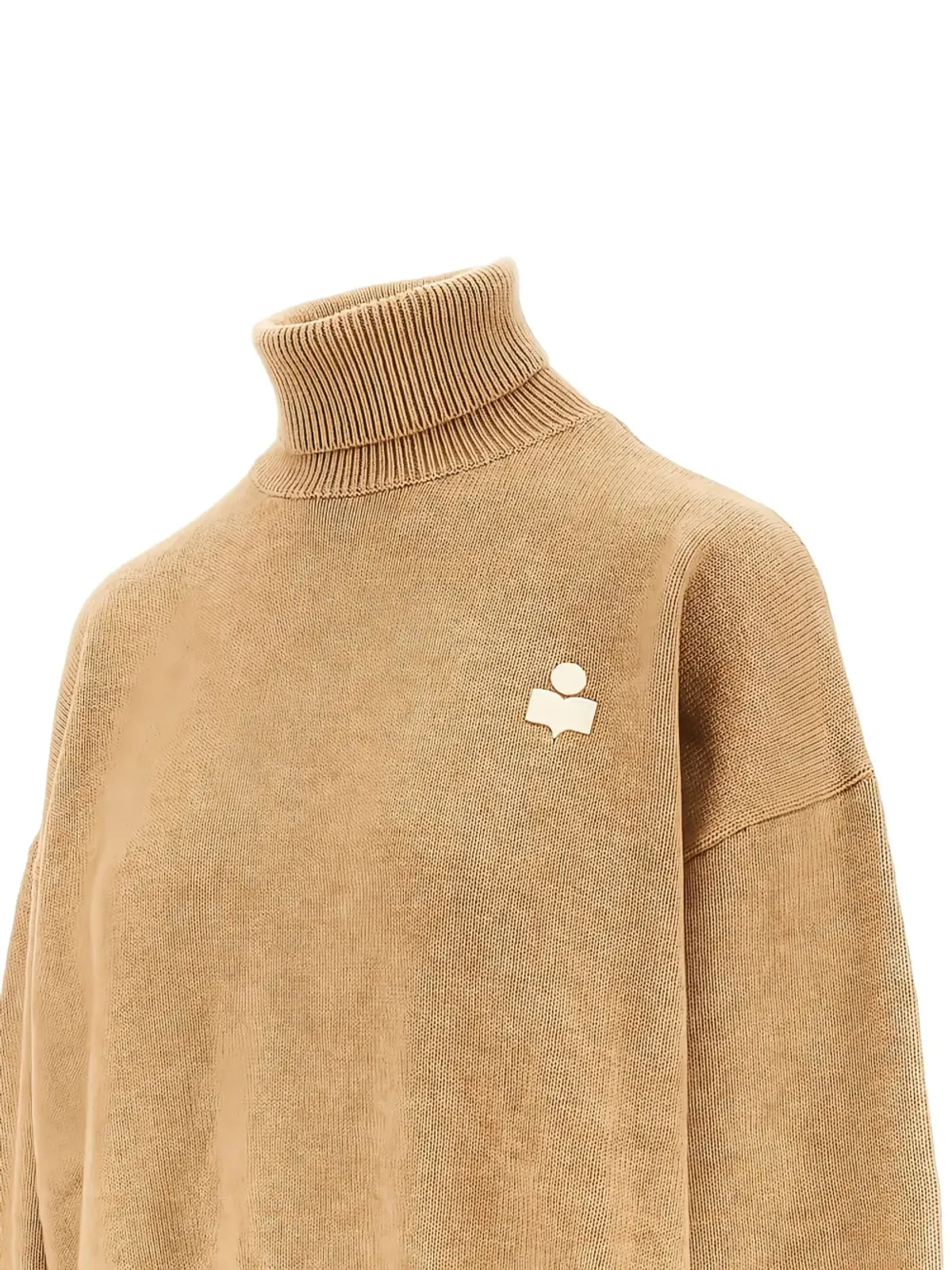 MARANT ÉTOILE Nashas ロゴ刺繍 タートルネックセーター - 画像2