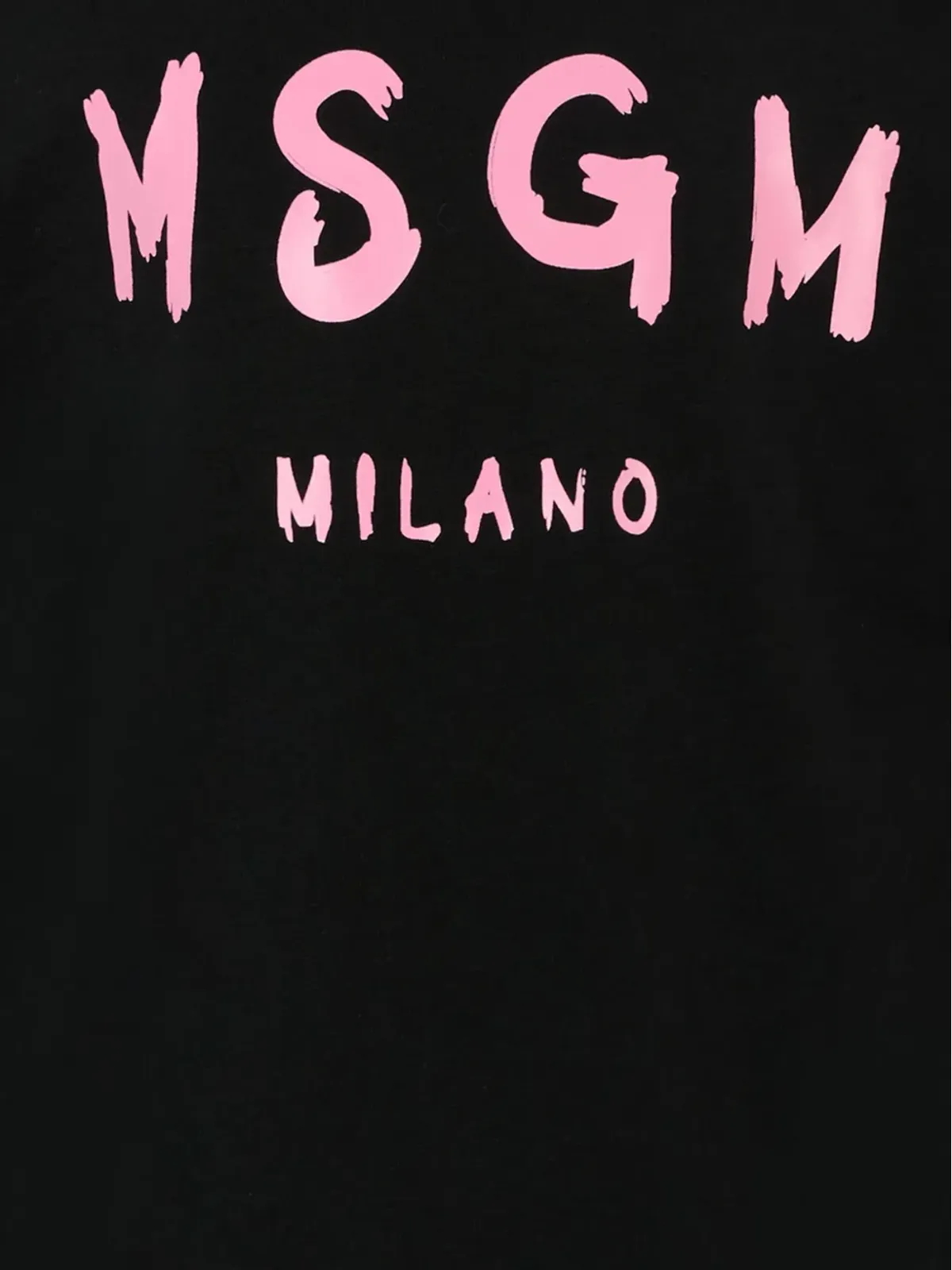 MSGM Kids ロングスリーブ ロゴプリント Tシャツ - 画像3