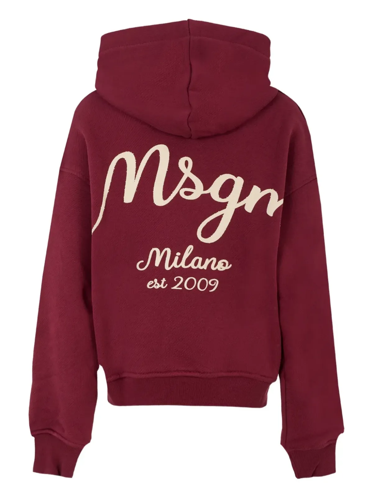 MSGM Kids 刺繍ロゴ入りフーディー - 画像2