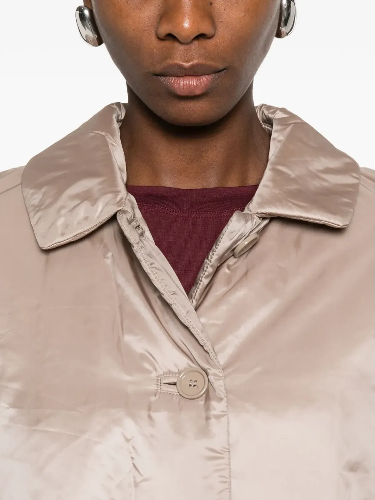 Max Mara キルテッドパディドジャケット - 画像5