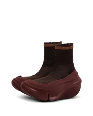 GROUNDS Orcaドット柄レースフロッキースニーカー - サムネイル2