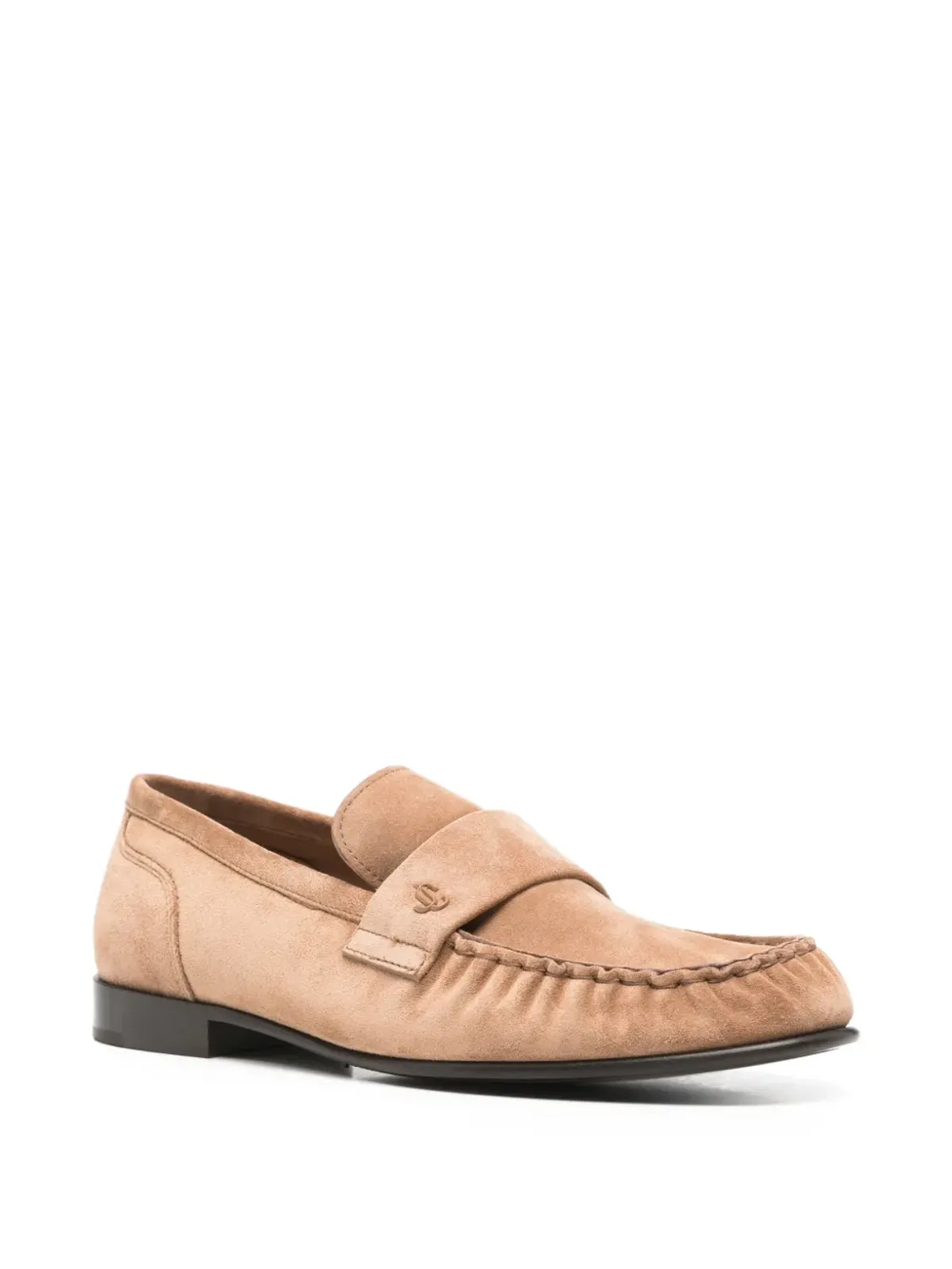 Jimmy Choo Ellis スエード ローファー - 画像2