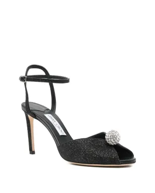 Jimmy Choo Sacora グリッター ヒールサンダル - サムネイル2