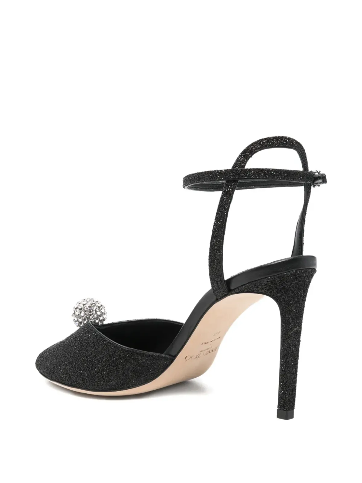 Jimmy Choo Sacora グリッター ヒールサンダル - 画像3