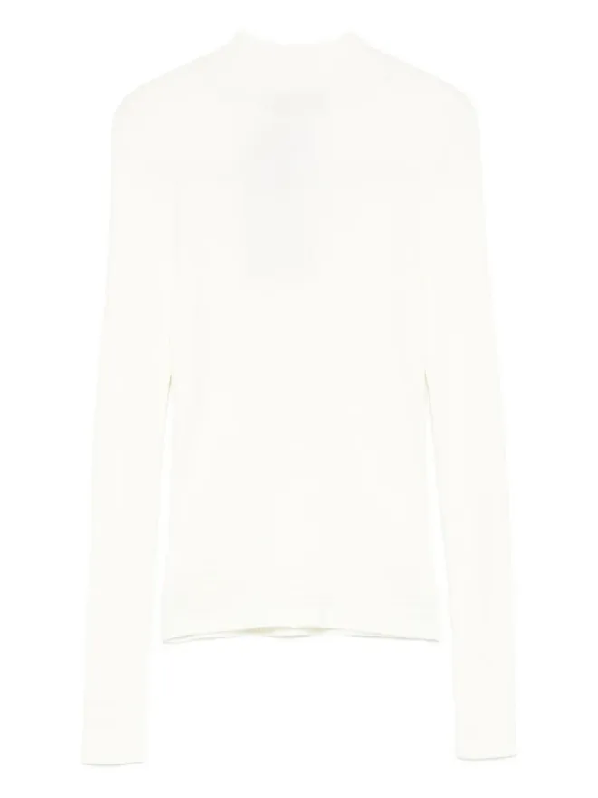 TWINSET TWINSET リブ編みモックネックトップの商品画像