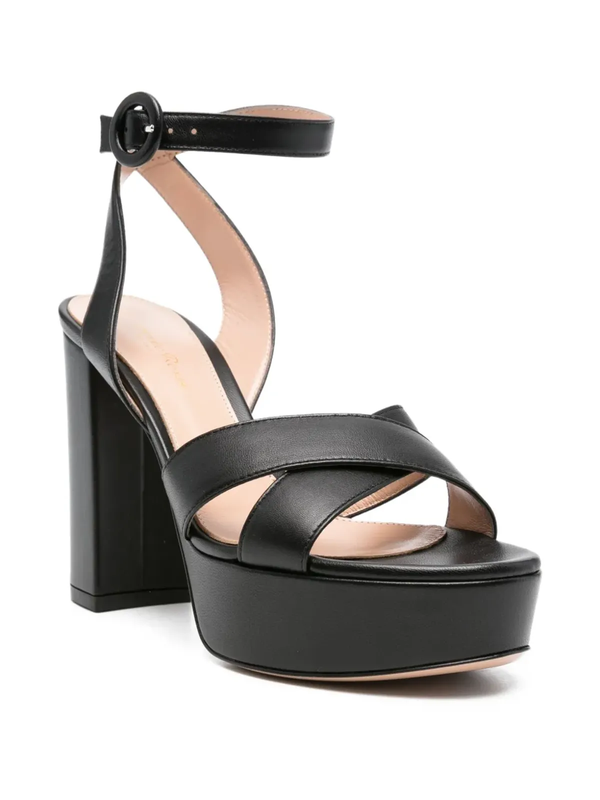 Gianvito Rossi サブリナ クロスオーバー・プラットフォームサンダル - 画像2