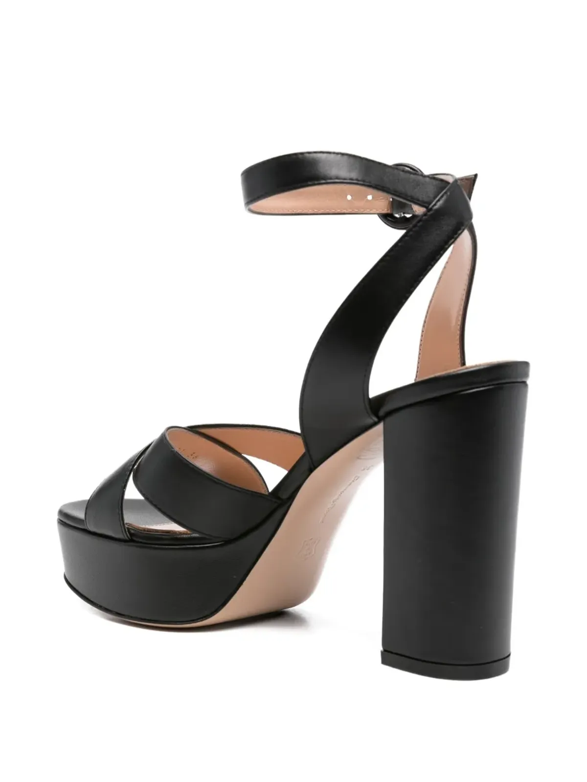 Gianvito Rossi サブリナ クロスオーバー・プラットフォームサンダル - 画像3