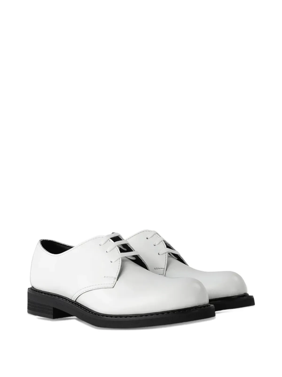 Comme Des Garçons Comme Des Garçons レザー レースアップ ダービーシューズ - 画像2