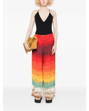 alice + olivia Larissaオープンプリーツパンツ - サムネイル2