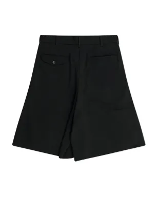 Black Comme Des Garçons ツイルショーツ - サムネイル2