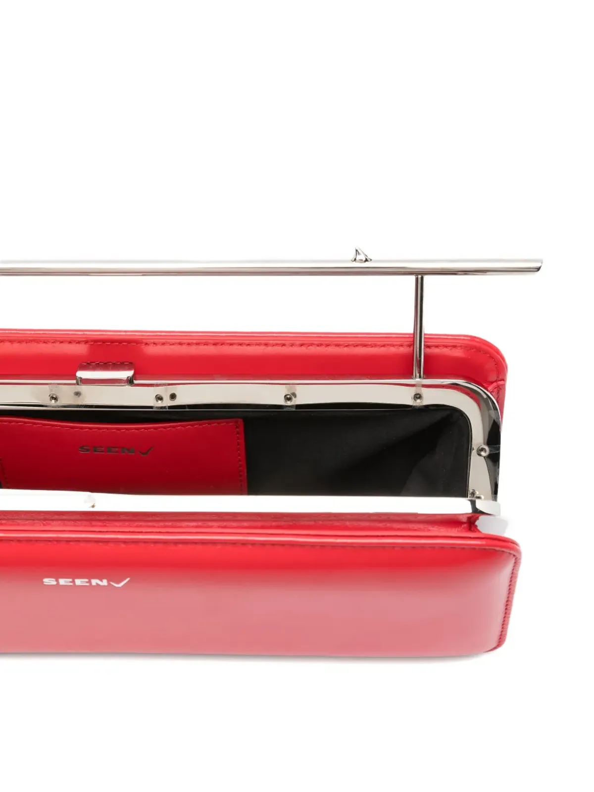 Seen Users ローズ装飾のクラッチバッグ - 画像5