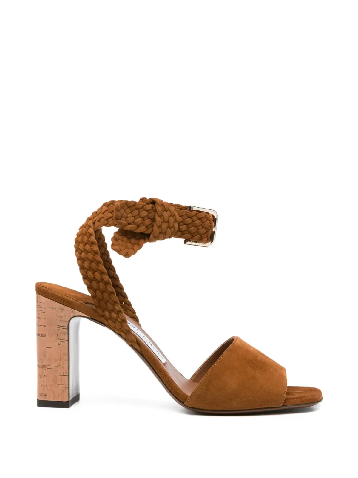 Jimmy Choo Rori スエードサンダル ブラウン - 画像1
