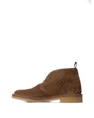 Gucci GGモノグラム レースアップブーツ - サムネイル3
