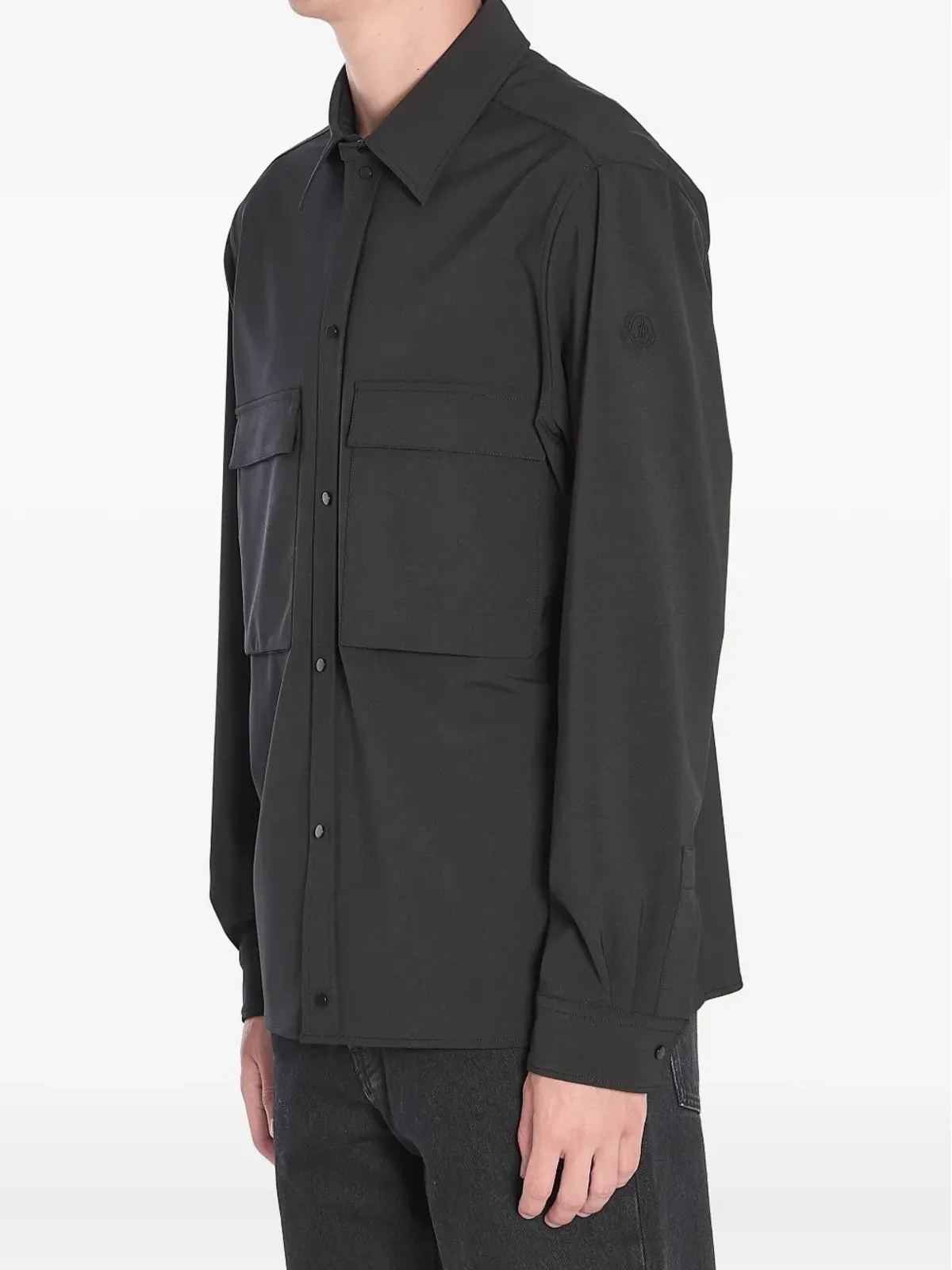 Moncler ロングスリーブ・パッチポケットシャツ - 画像3