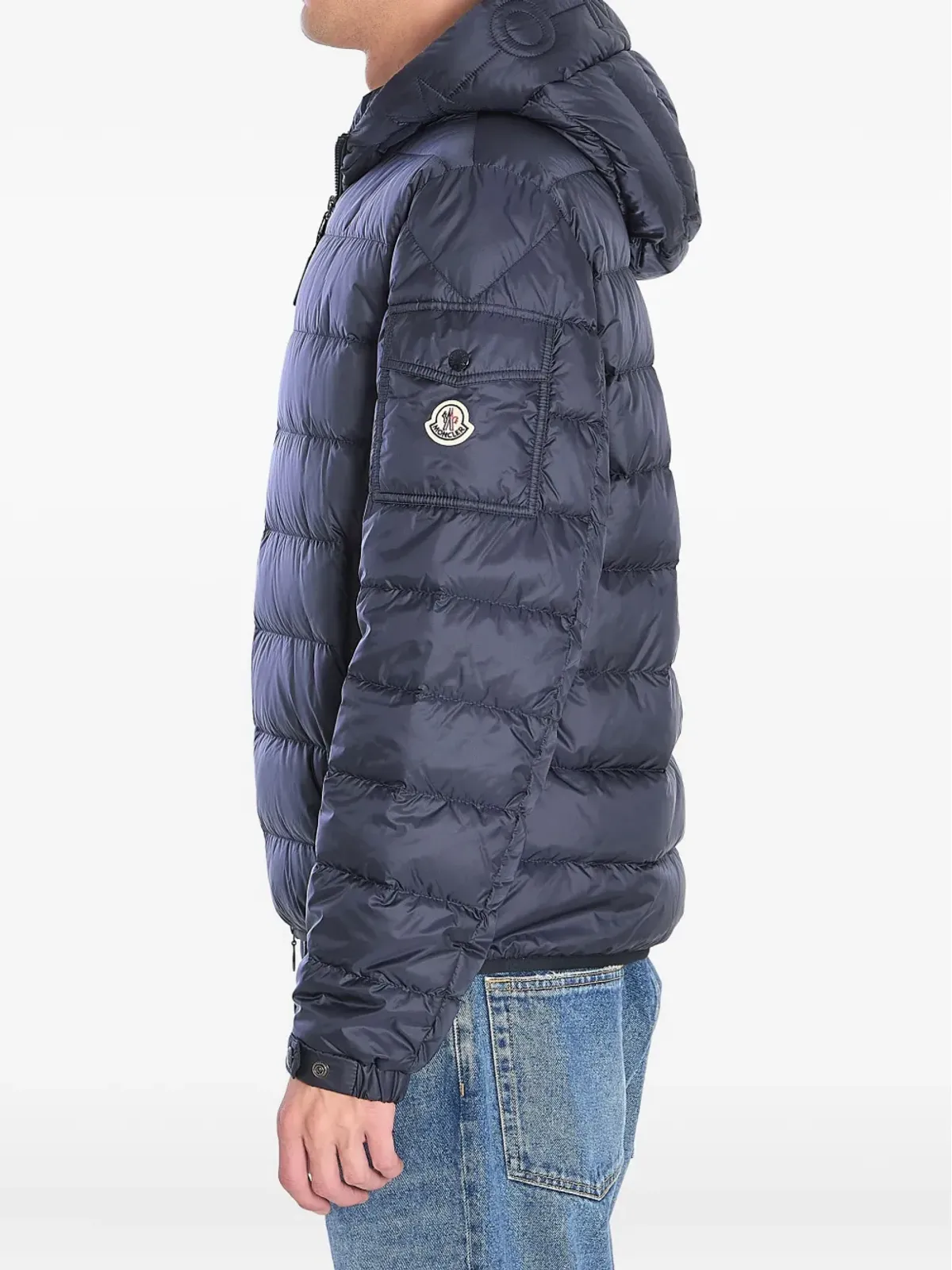Moncler ナジャン・フード付き袖ポケットジャケット - 画像3