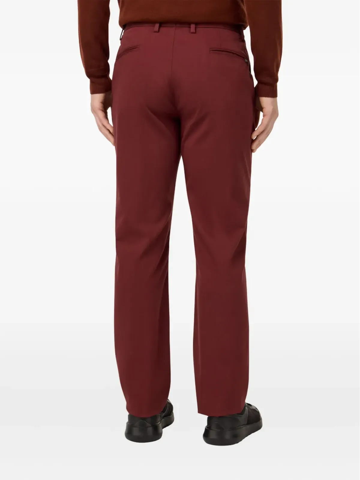 Boggi Milano ロゴパッチパンツ - レッド - 画像4