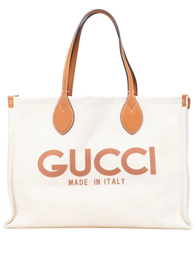 Gucci Pre-Owned Gucci Pre-Owned キャンバス地 ロゴ トートバッグの商品画像
