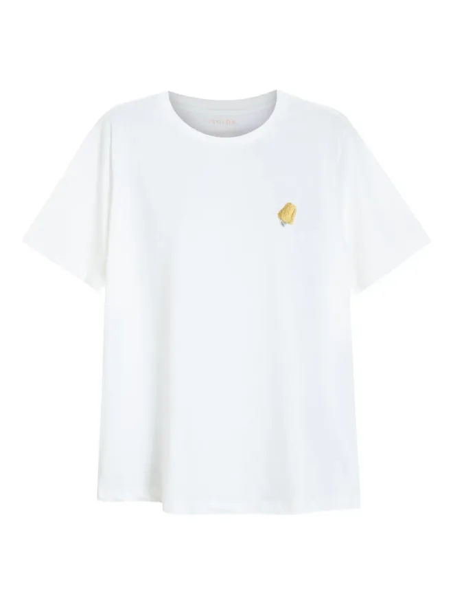 Isolda Isolda カジュ刺繍 Tシャツの商品画像