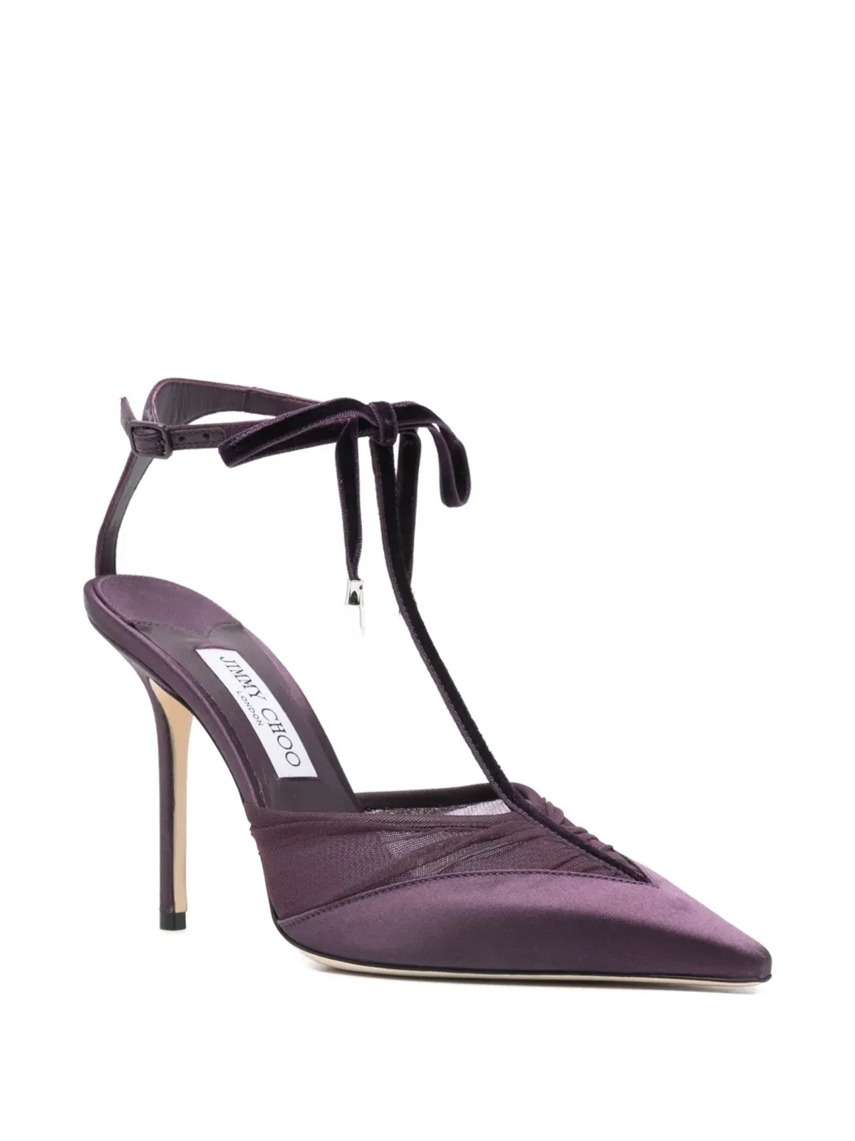 Jimmy Choo AFIA ポインテッドトゥ パンプス - 画像2