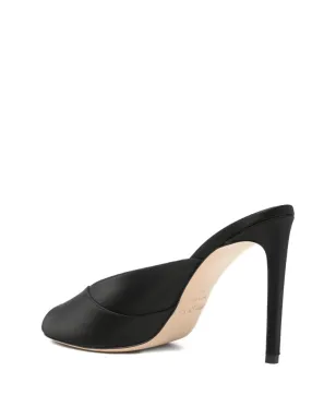 Jimmy Choo ブリジット ペープトゥ・ヒールミュール - ブラック - サムネイル3