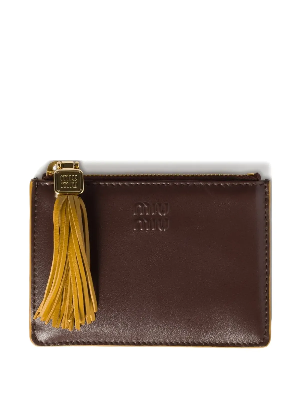 Miu Miu タッセルディテール カードホルダー - 画像1