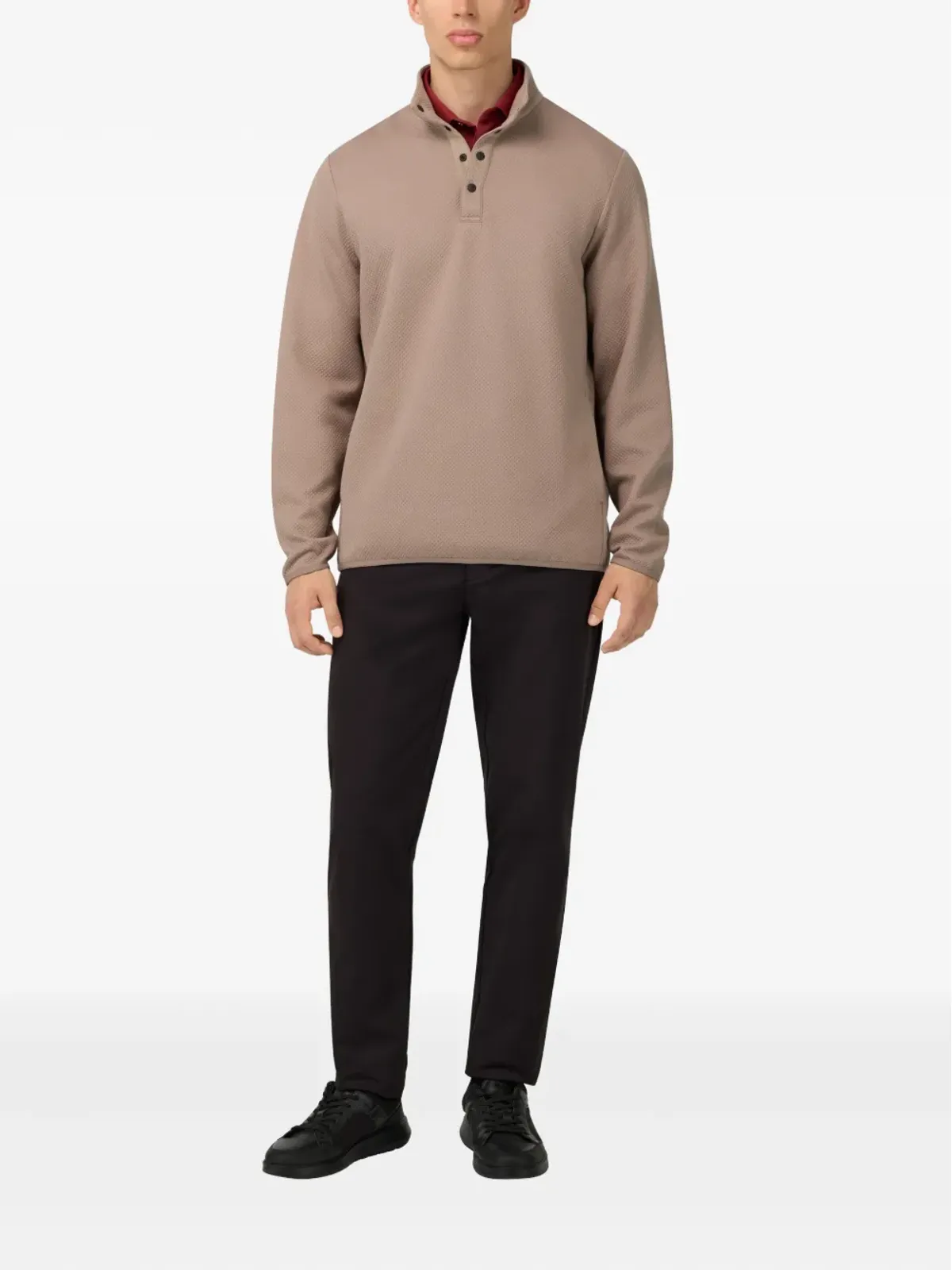 Boggi Milano モックネック スウェットシャツ - 画像2