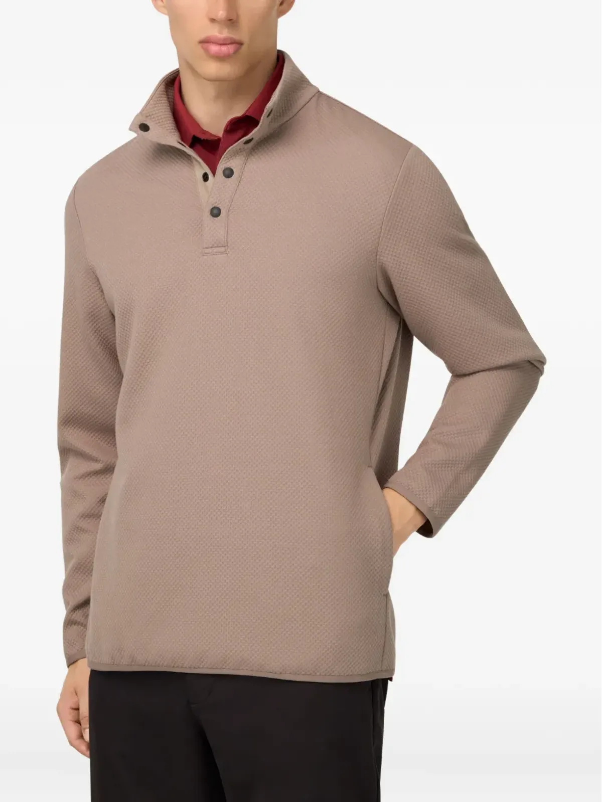 Boggi Milano モックネック スウェットシャツ - 画像3