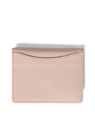 Miu Miu ロゴプレート付きレザー カードホルダー - ピンク - サムネイル2