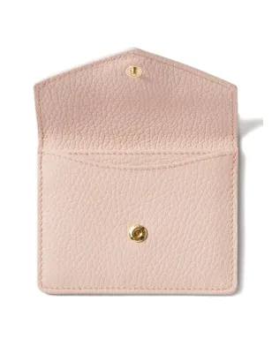Miu Miu ロゴプレート付きレザー カードホルダー - ピンク - サムネイル4