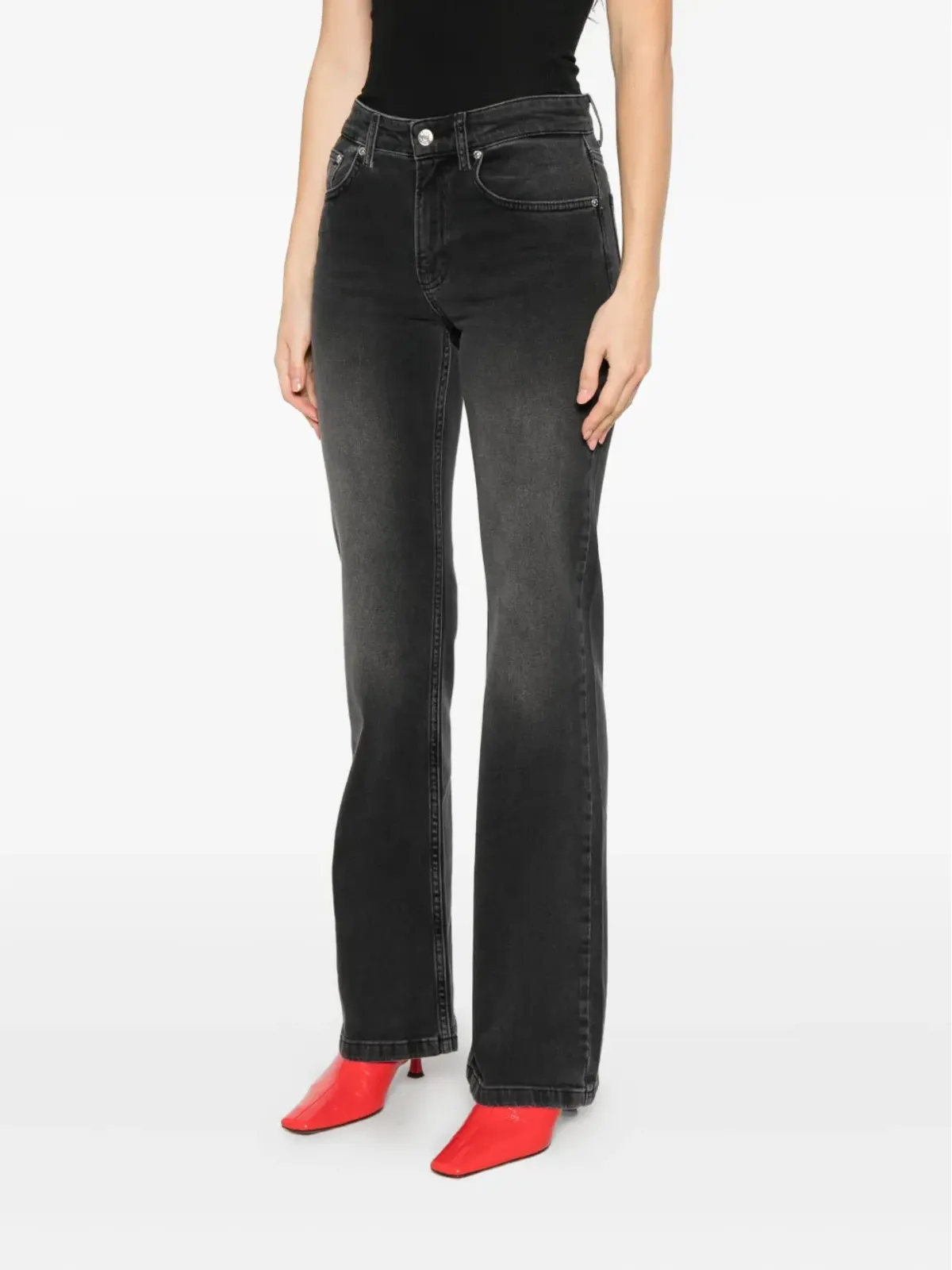 MOSCHINO JEANS ストーンウォッシュジーンズ - 画像3