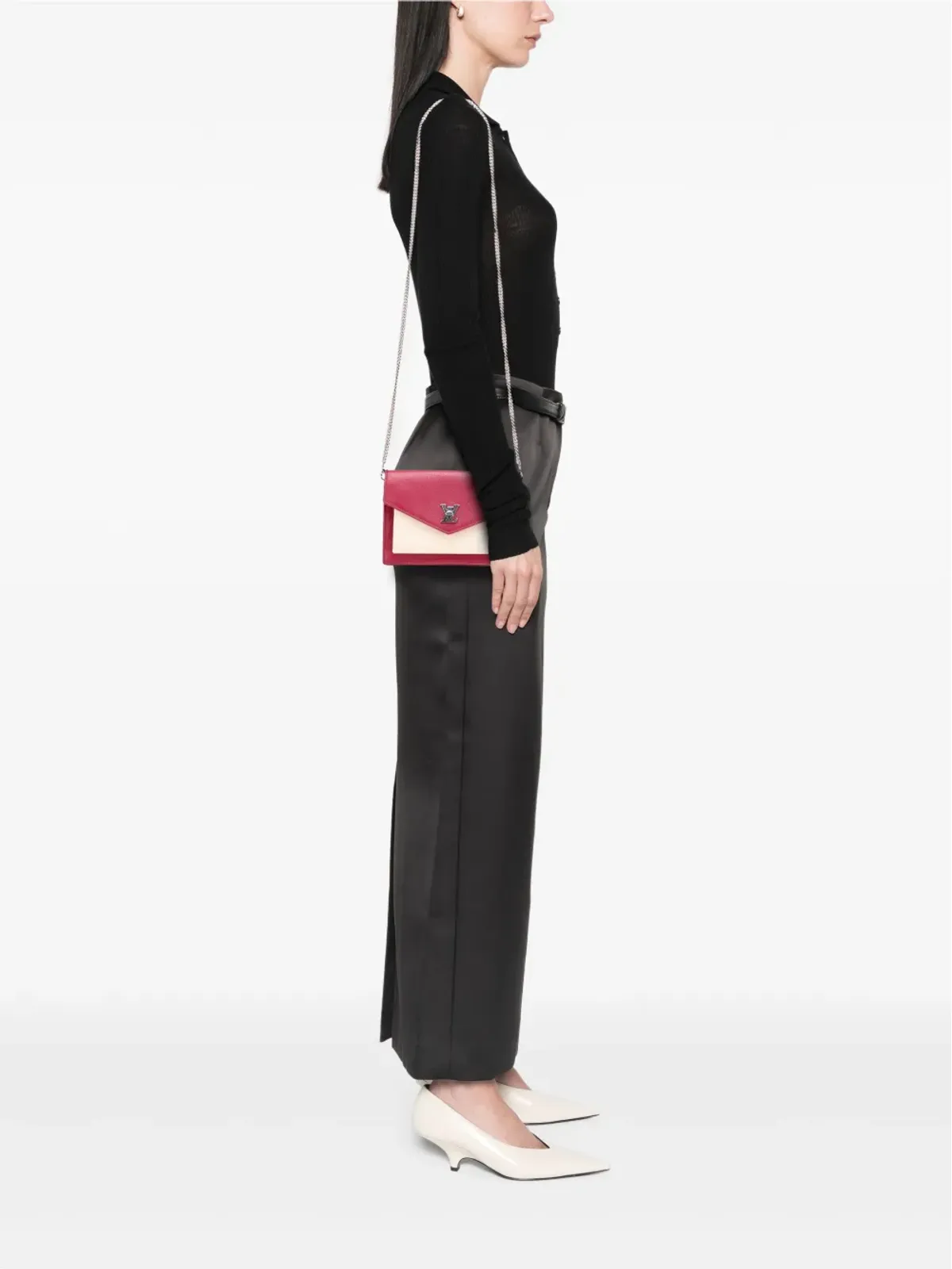 Louis Vuitton ビンテージ マイロックミー チェーン・ポシェット クロスボディバッグ ブラウン - 画像2