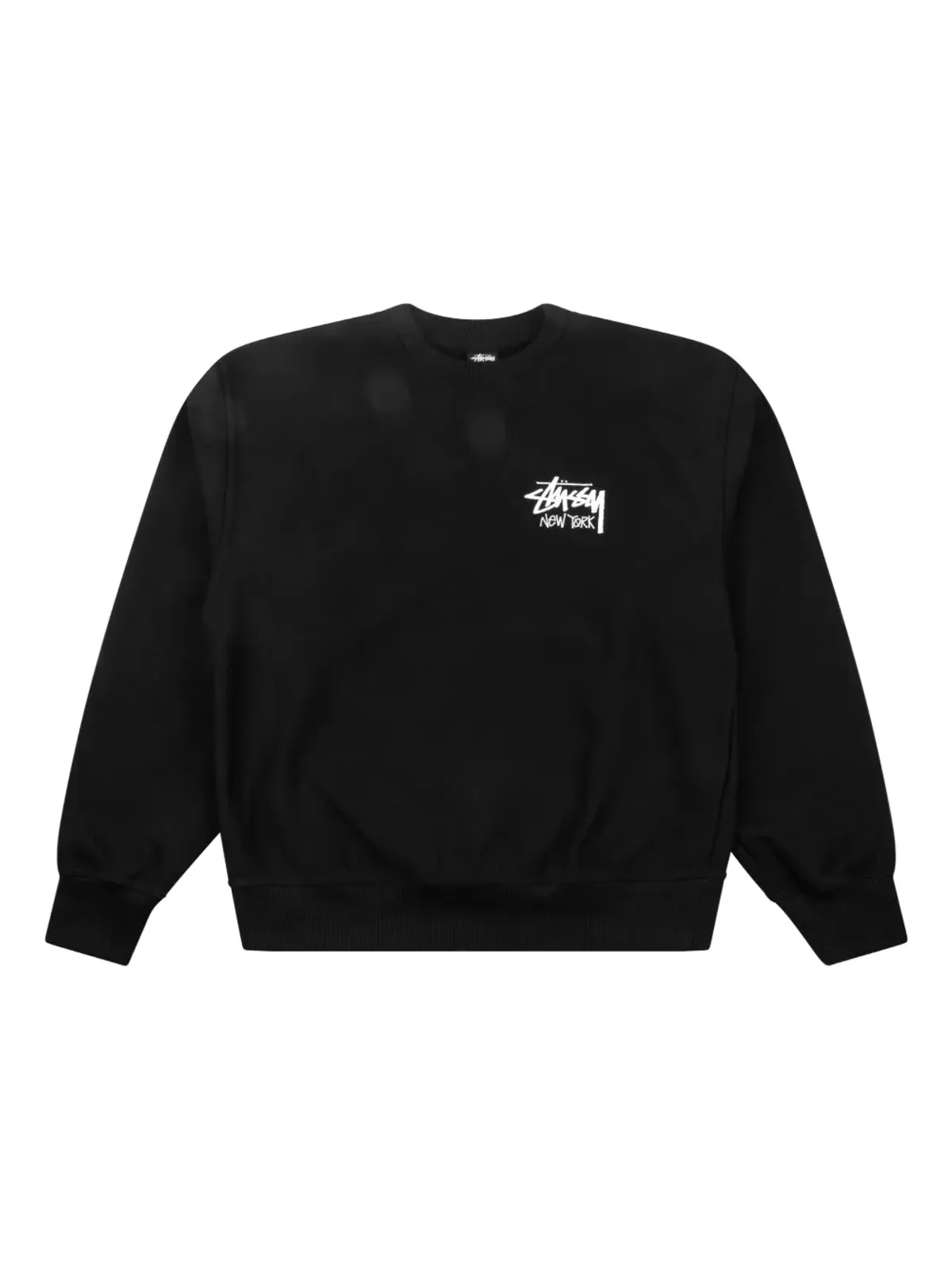 Stüssy ニューヨーク クルーネック スウェットシャツ - ブラック - 画像1