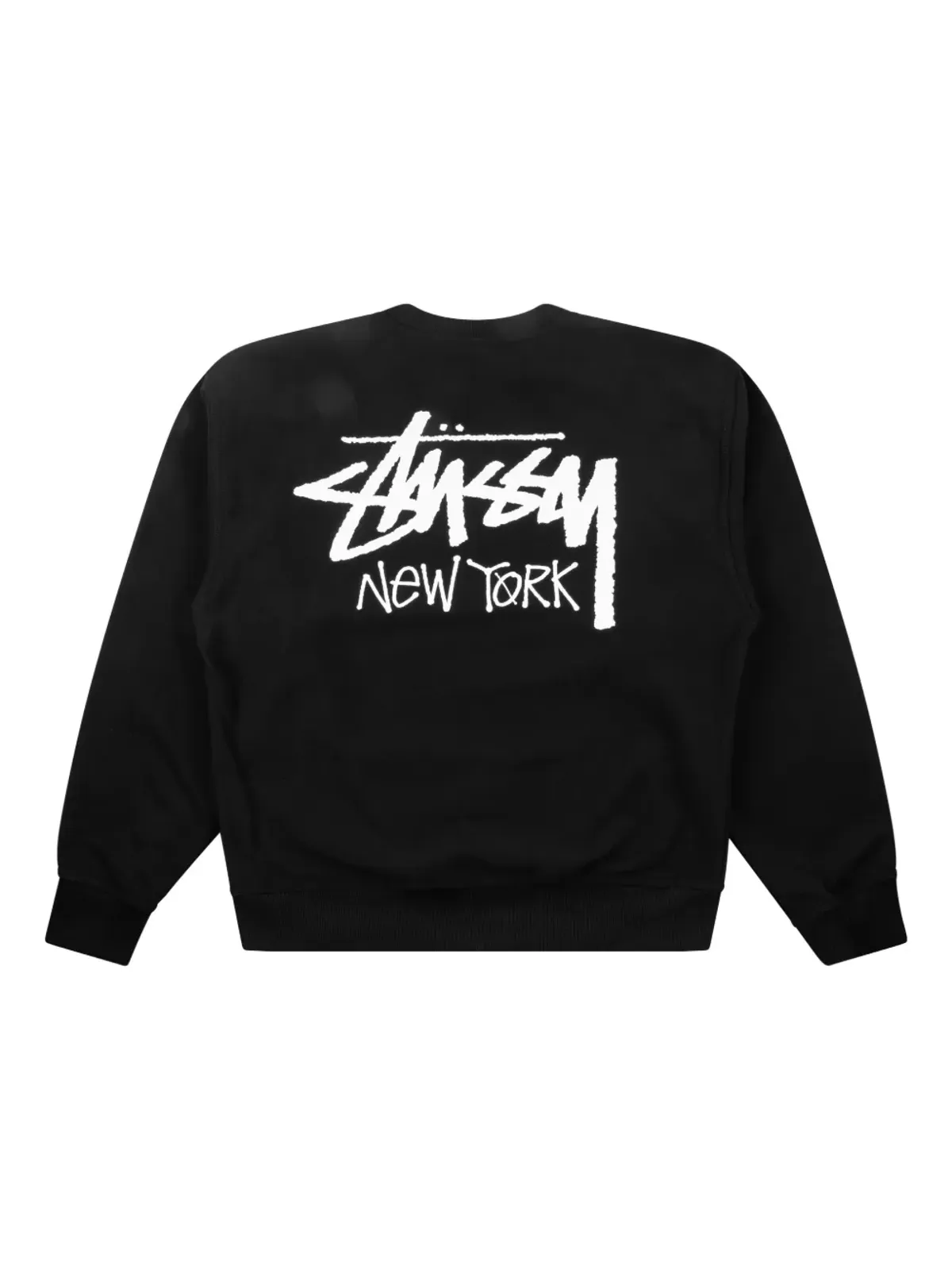 Stüssy ニューヨーク クルーネック スウェットシャツ - ブラック - 画像2