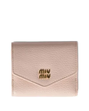 Miu Miu ロゴプレートレザー財布 - サムネイル1