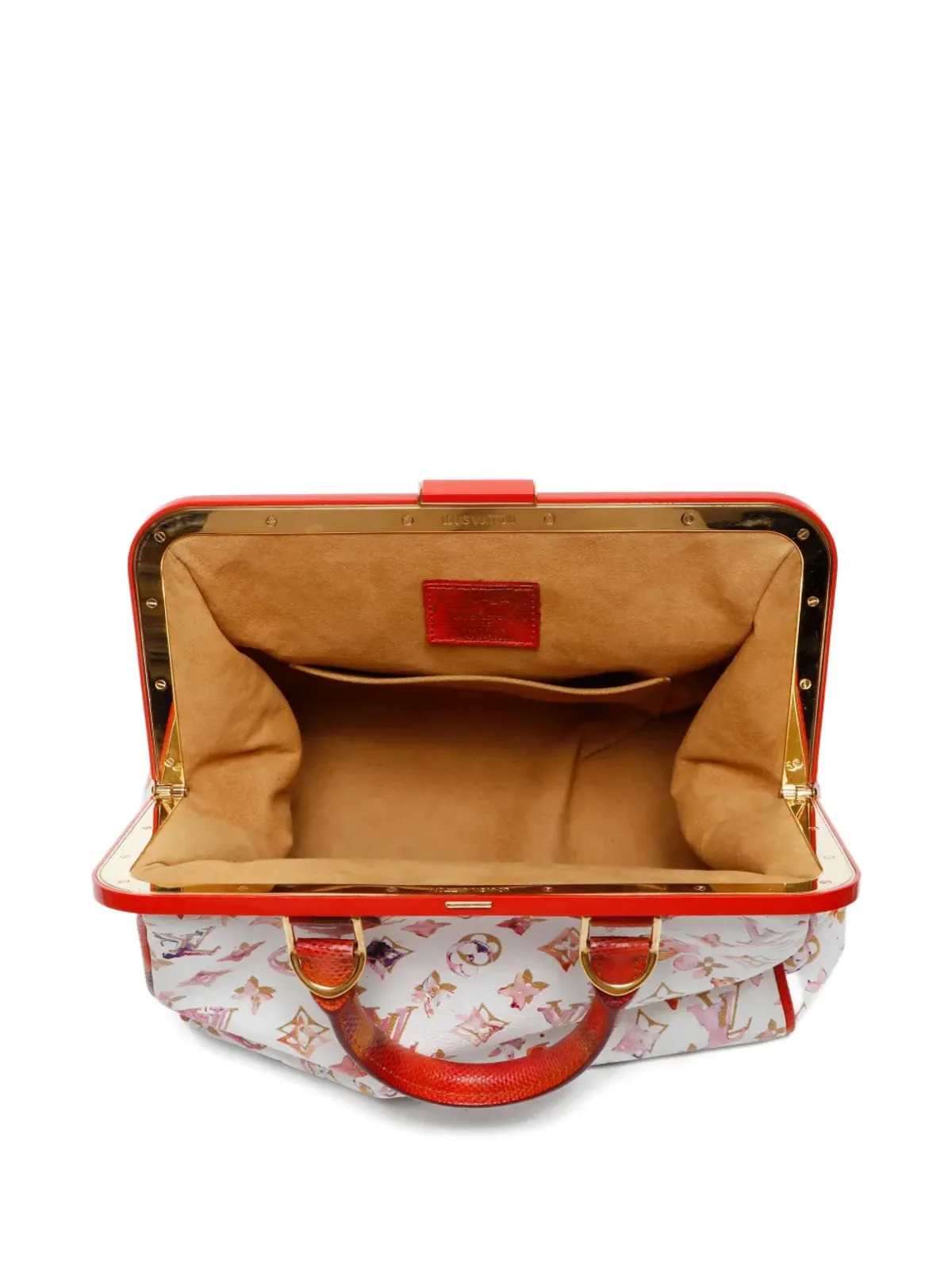 Louis Vuitton Pre-Owned リチャード・プリンス × カルング 2006 Speedy 30 モノグラム 水彩ハンドバッグ - 画像5