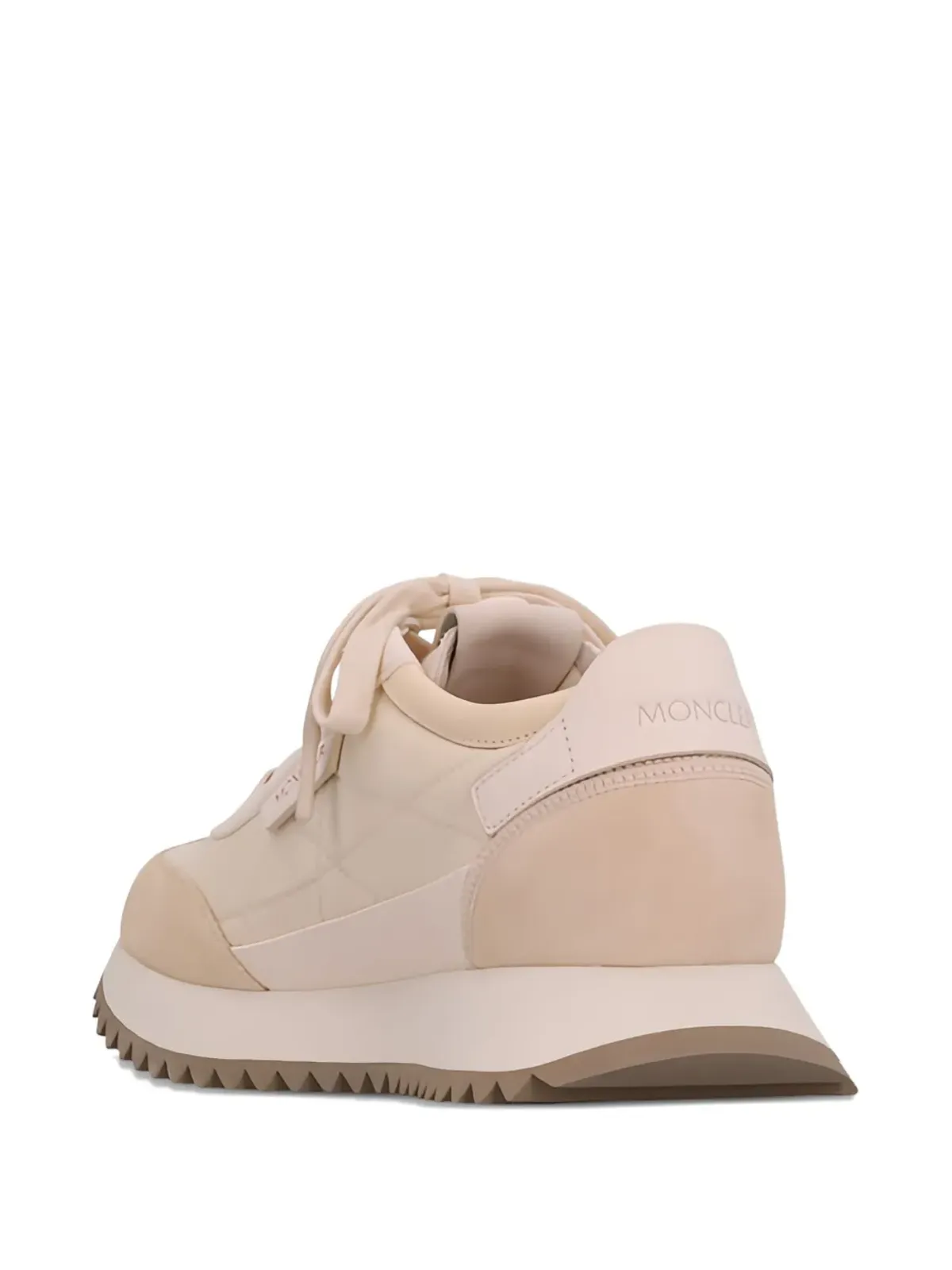Moncler Pacey 2 ロゴディテール プラットフォームスニーカー ピンク - 画像4